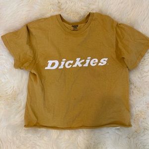 Dickies Mustard Cropped Tee